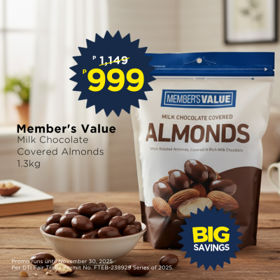 Member's Value Milk Chocolate Almond