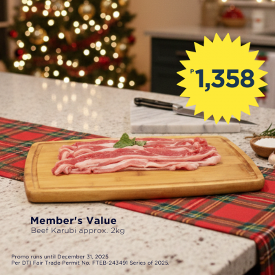 Member's Value Beef Karubi Approx. 2Kg