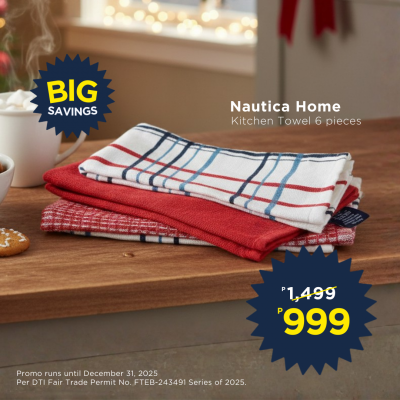 Nautica Home Kitchen Towel 6 Pieces