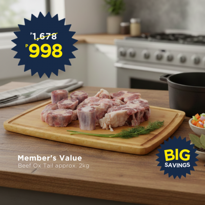 Member's Value Beef Ox Tail
