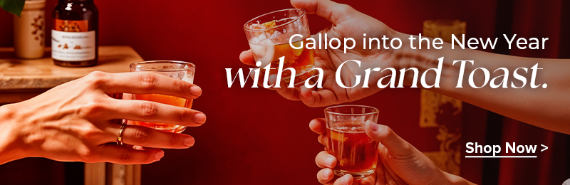 Gallop Into The New Year With A Grand Toast.