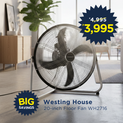 Westing House 20-Inch Floor Fan Wh2716