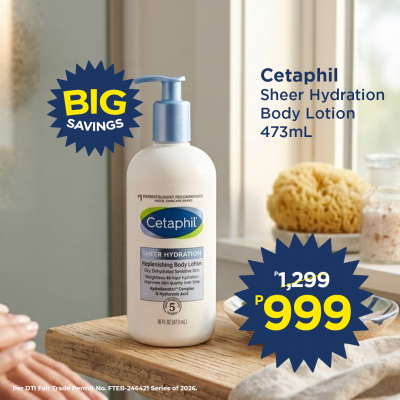 Cetaphil Sheer Hydration Body Lotion 473Ml