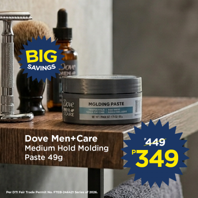 Dove Men+Care Medium Hold Molding Paste 49G