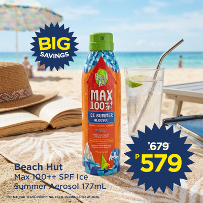 Beach Hut Max 100++ Spf Ice Summer Aerosol 177Ml