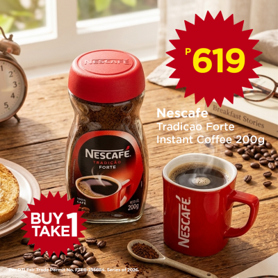 Nescafe Tradicao Forte Instant Coffee 200G