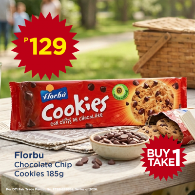 Florbu Chocolate Chip Cookies 185G