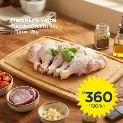 Member's Value Chicken Drumsticks Approx. 2Kg