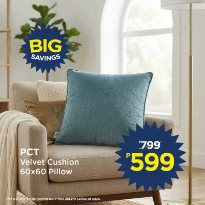 Pct Velvet Cushion 60X60 Pillow
