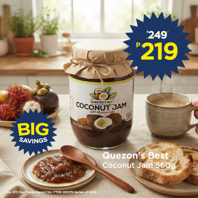 Quezon's Best Coconut Jam 560G