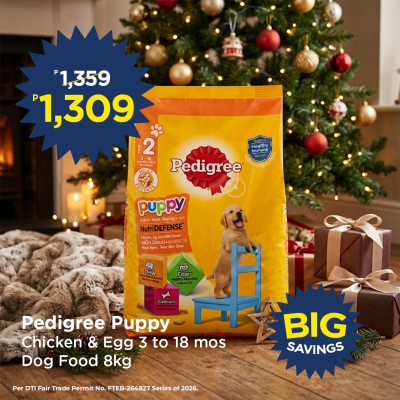 Pedigree Puppy Chicken & Egg 3 To 18 Mos Dog Food 8Kg