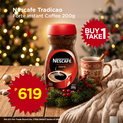 Nescafe Tradicao Forte Instant Coffee 200G