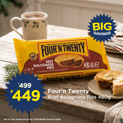 Four'n Twenty Beef Bolognese Pies 480G