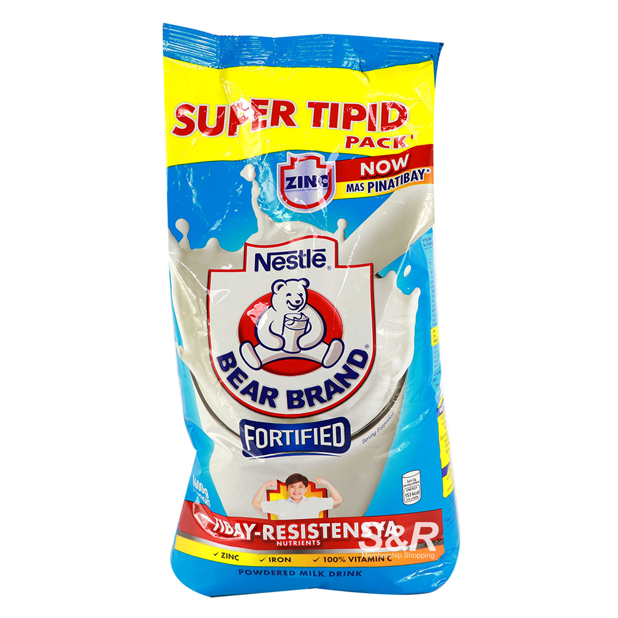Bear Brand Fortified Powdered Milk 1.6kg