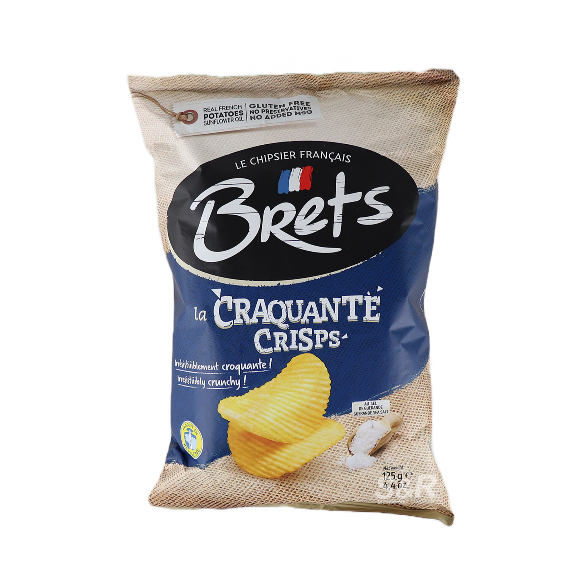 Brets Ridge Cut Potato Chips 125g