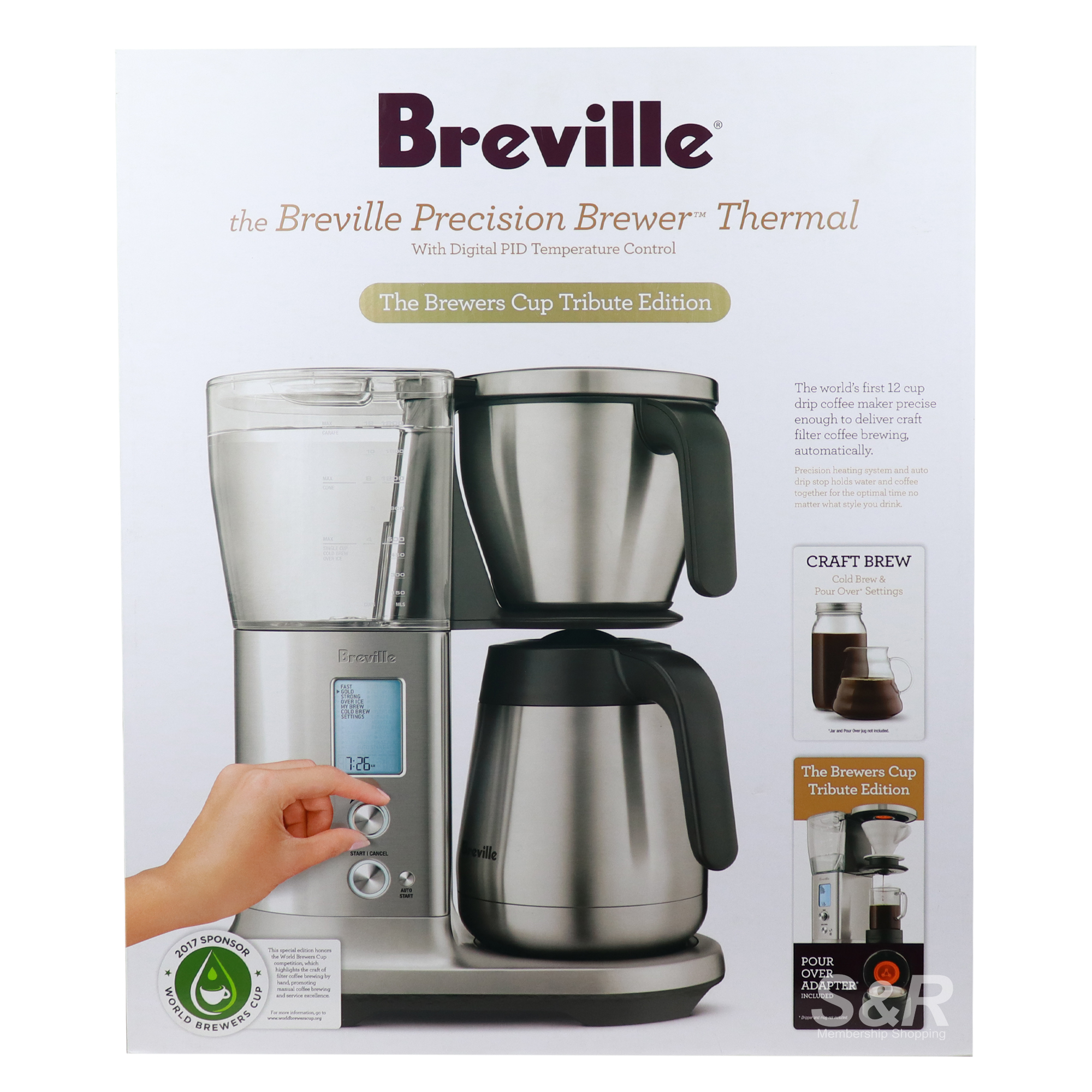 Breville Precision Brewer Thermal BDC455BSS