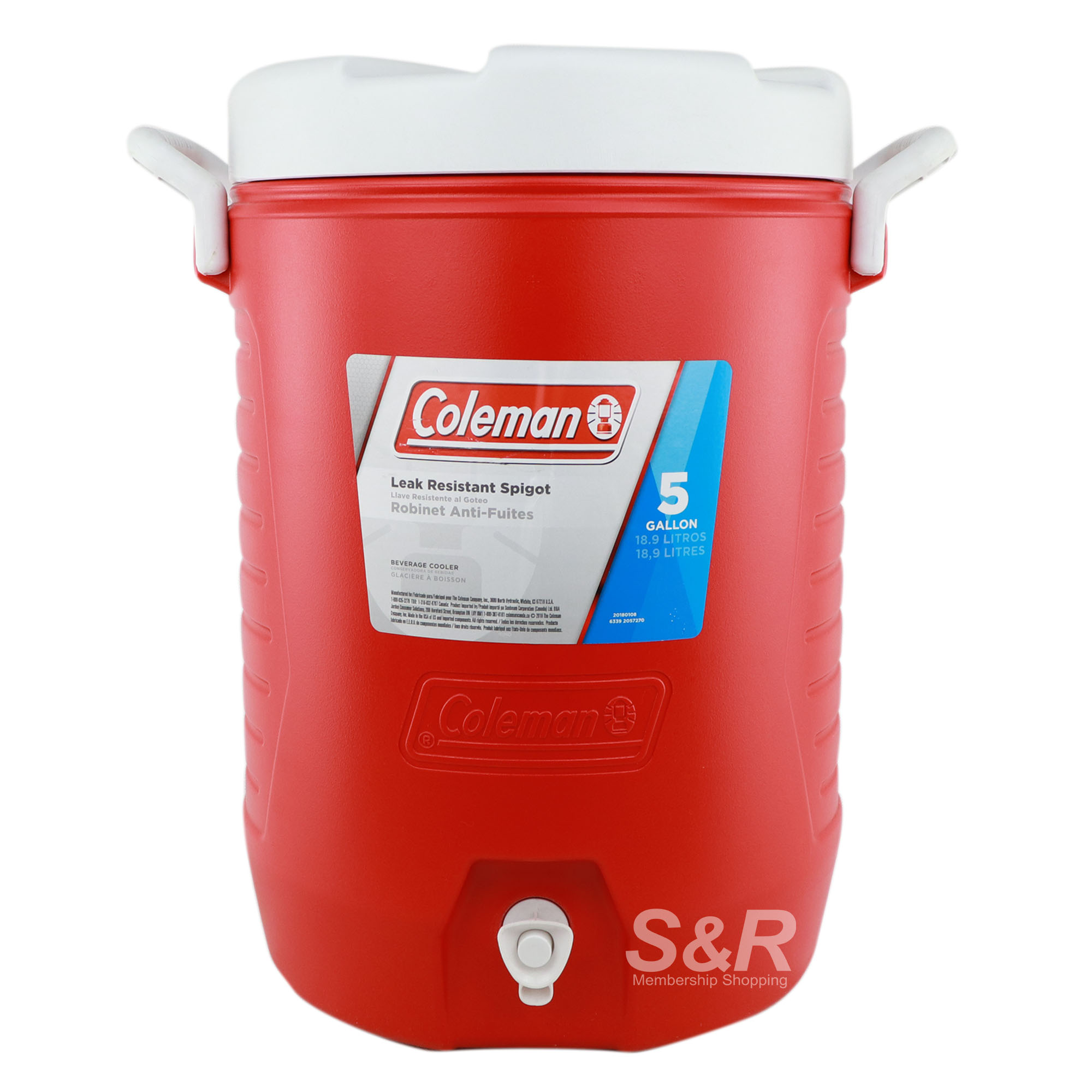 Coleman%20Beverage%20Cooler%20Red%205gal R6mMSeqbNW