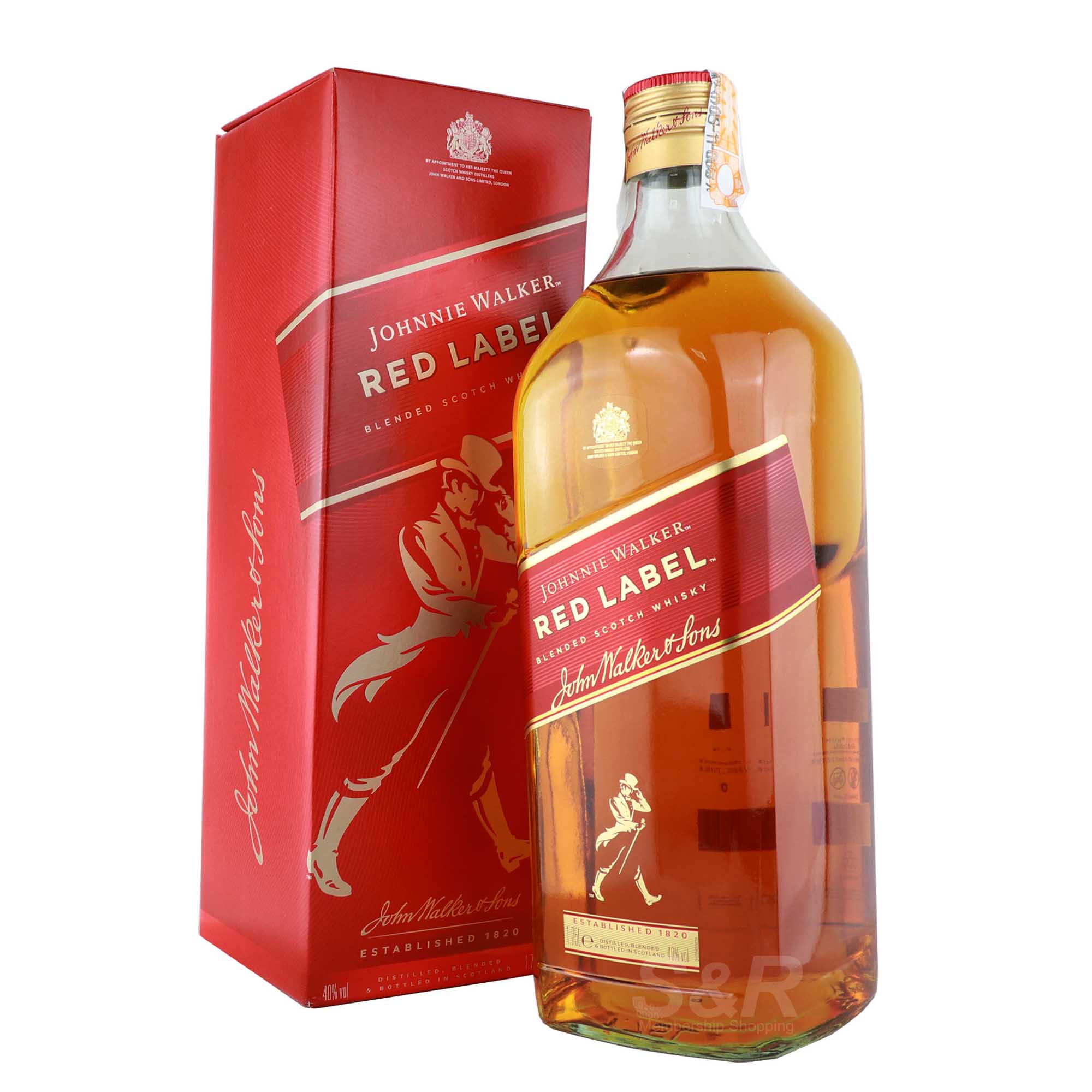 Blended Red Johnnie Scotch Whisky Walker Label