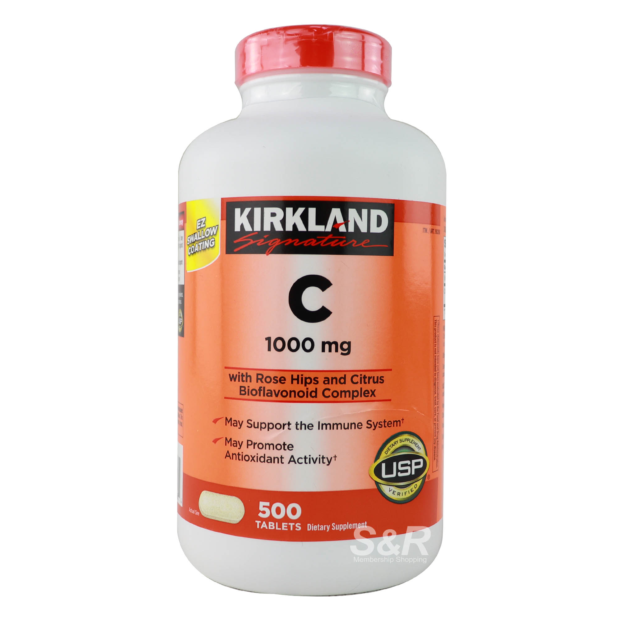 Kirkland Signature Vitamin C 1000mg 500 Tablets