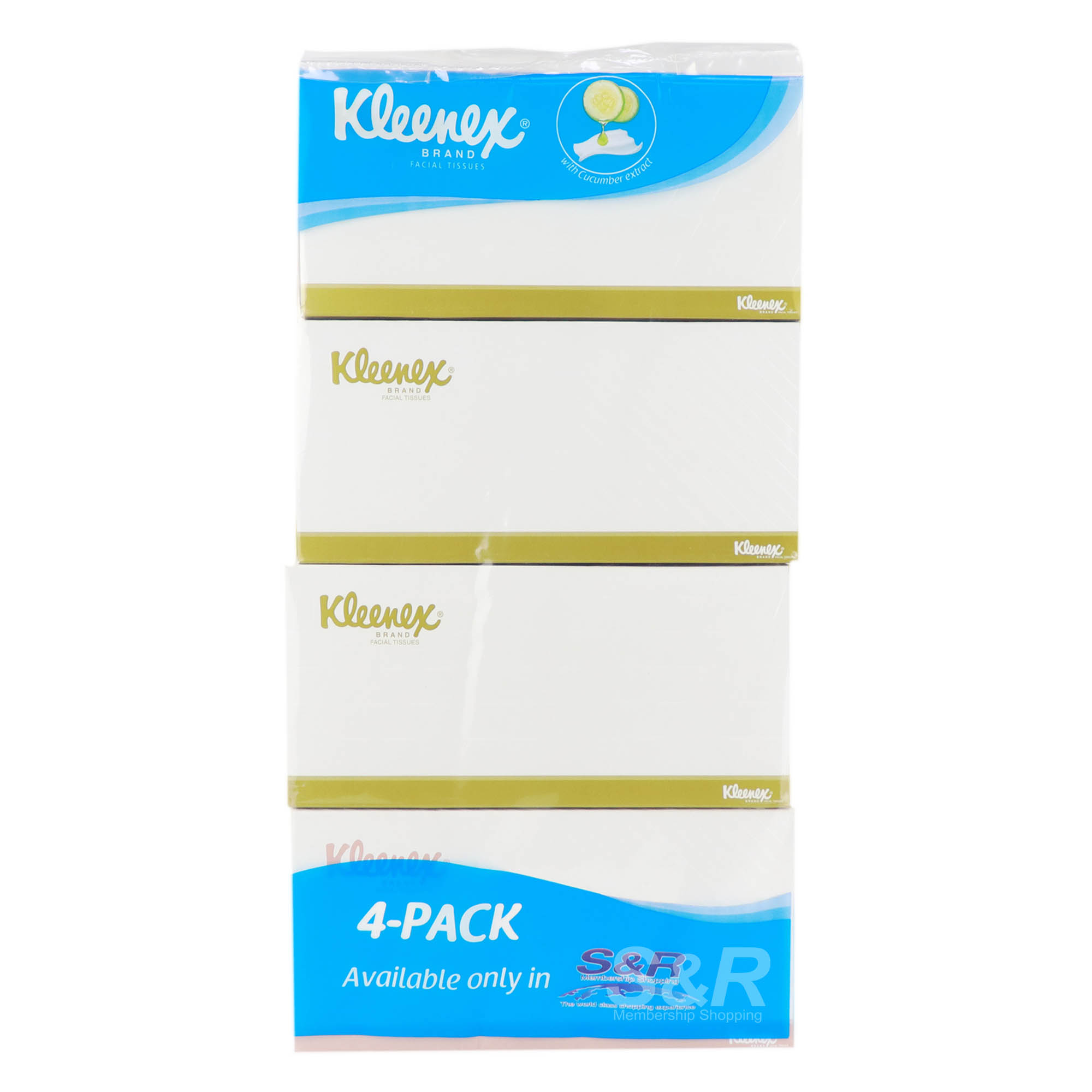 Kleenex Facial Tissues 4 boxes