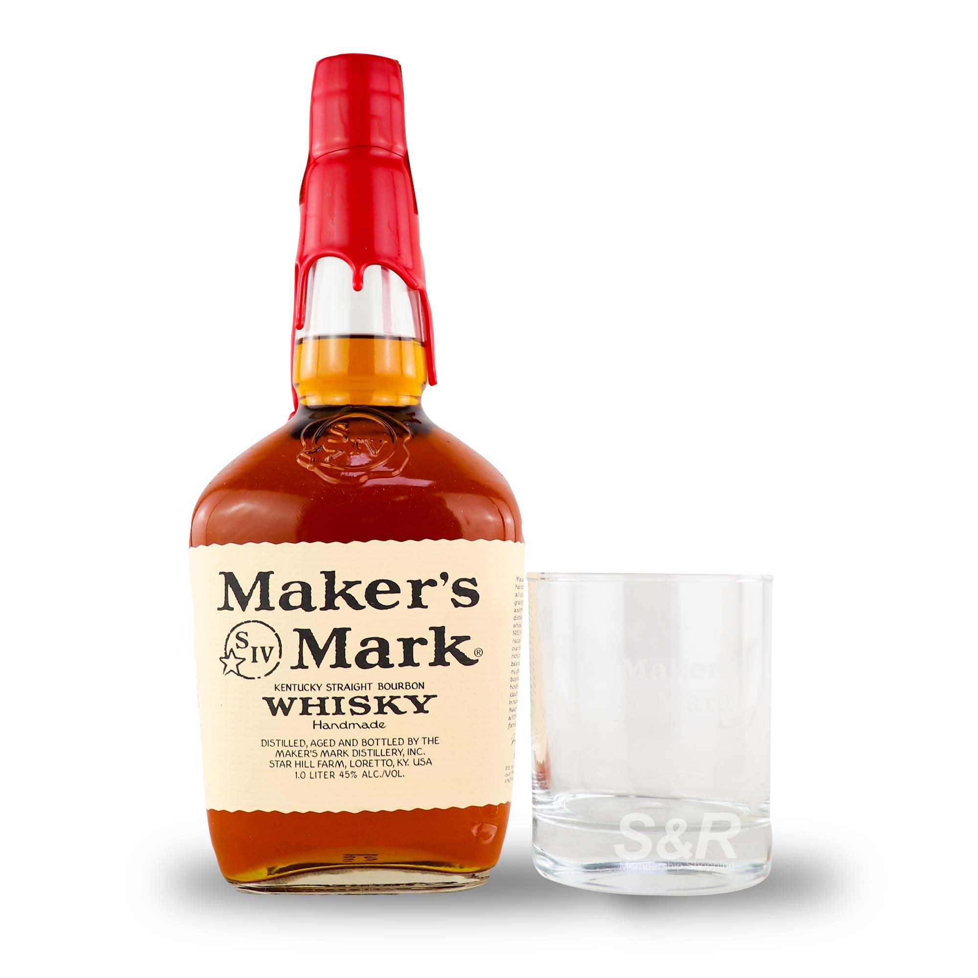 Maker\'s Mark Kentucky Straight Bourbon Whisky 1L | Whisky