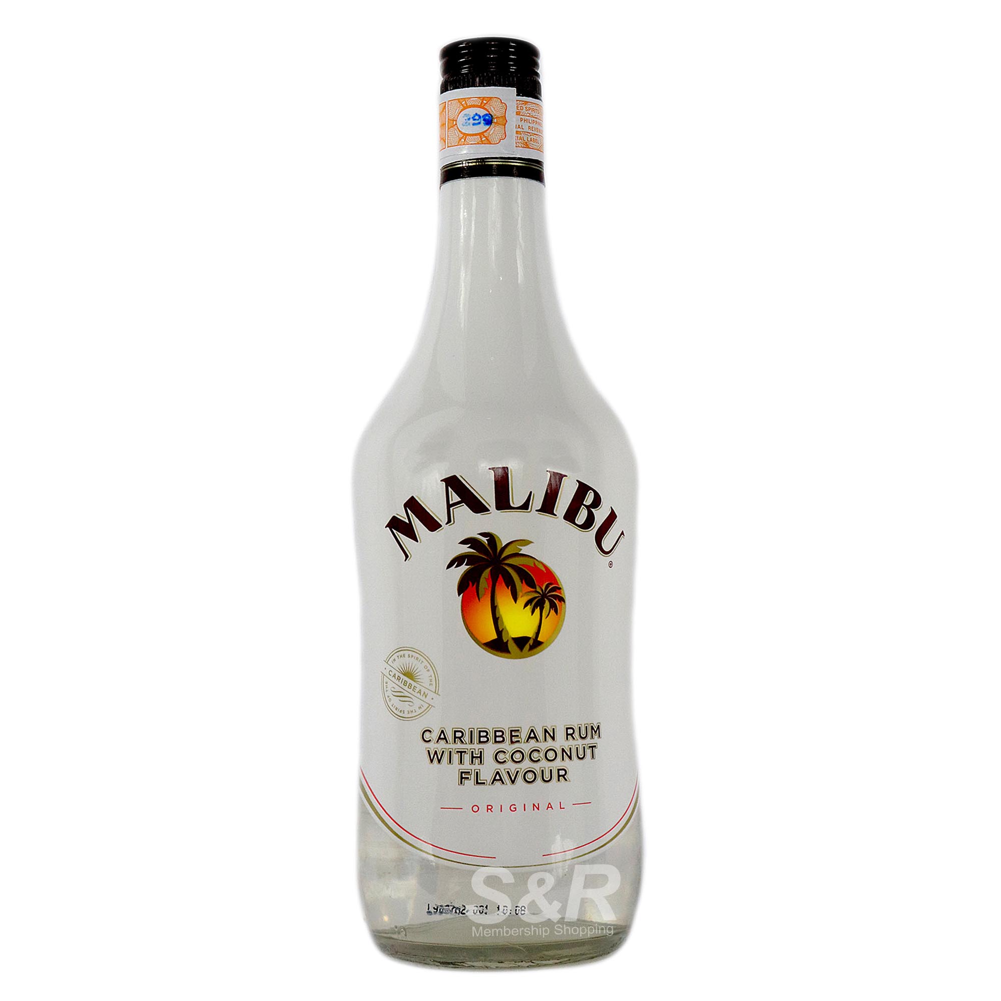 Malibu Caribbean Rum with Coconut Flavour, 750 ml