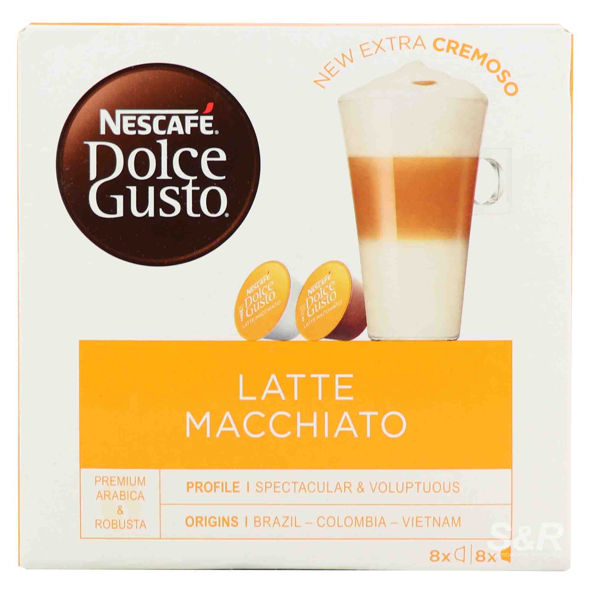 NESCAFE Dolce Gusto Latte Macchiato Coffee Pods