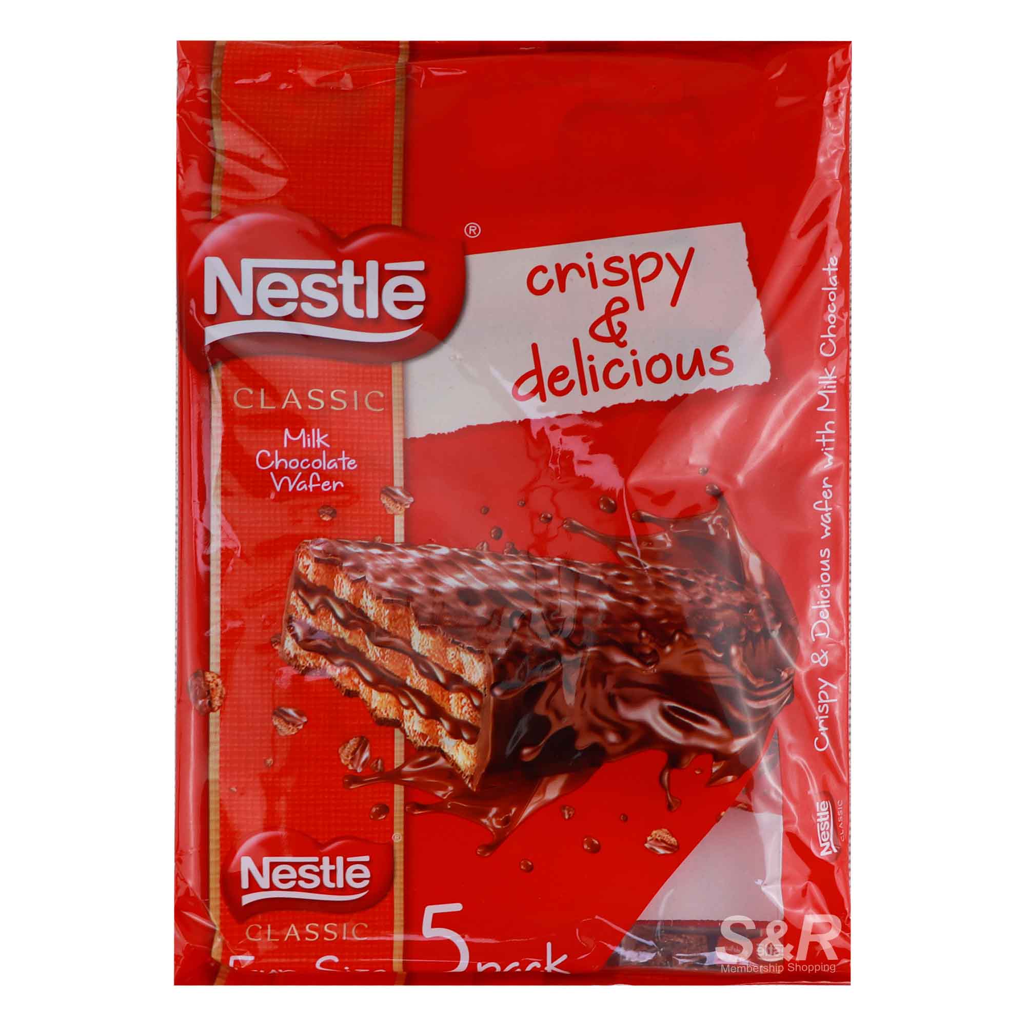 Nestle Classic Milk Chocolate Wafer 5 packs