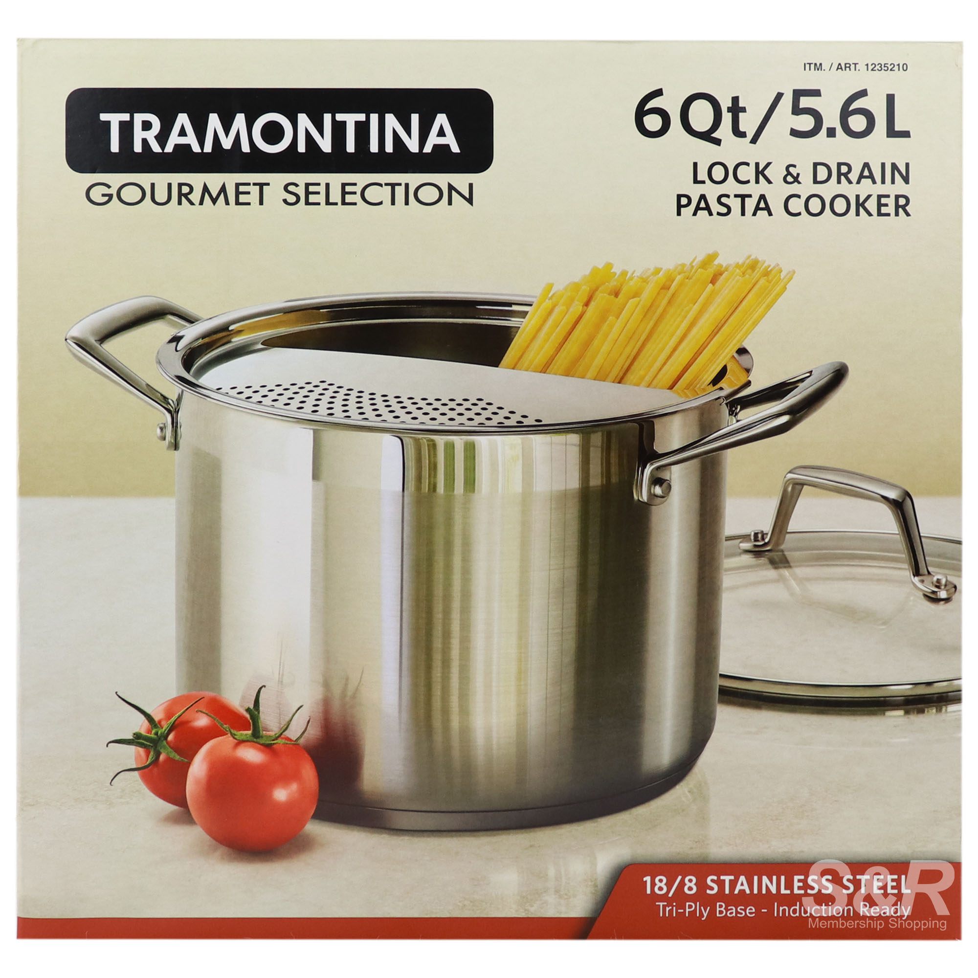 Tramontina Gourmet Pasta Insert Stainless Steel
