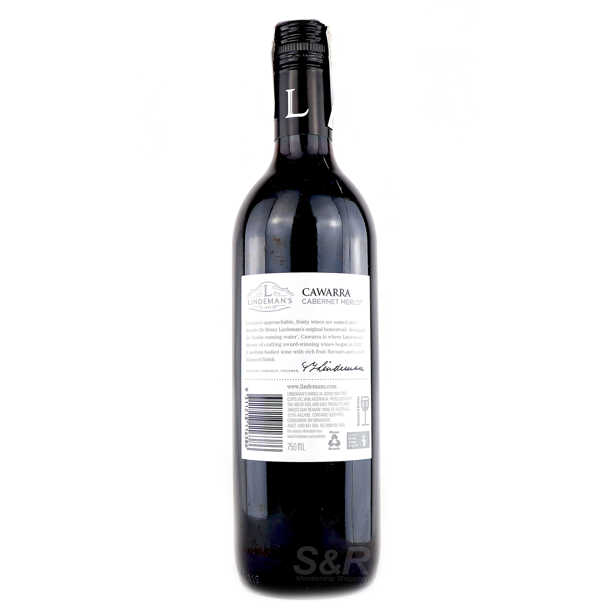 Lindeman's Cawarra Cabernet Merlot