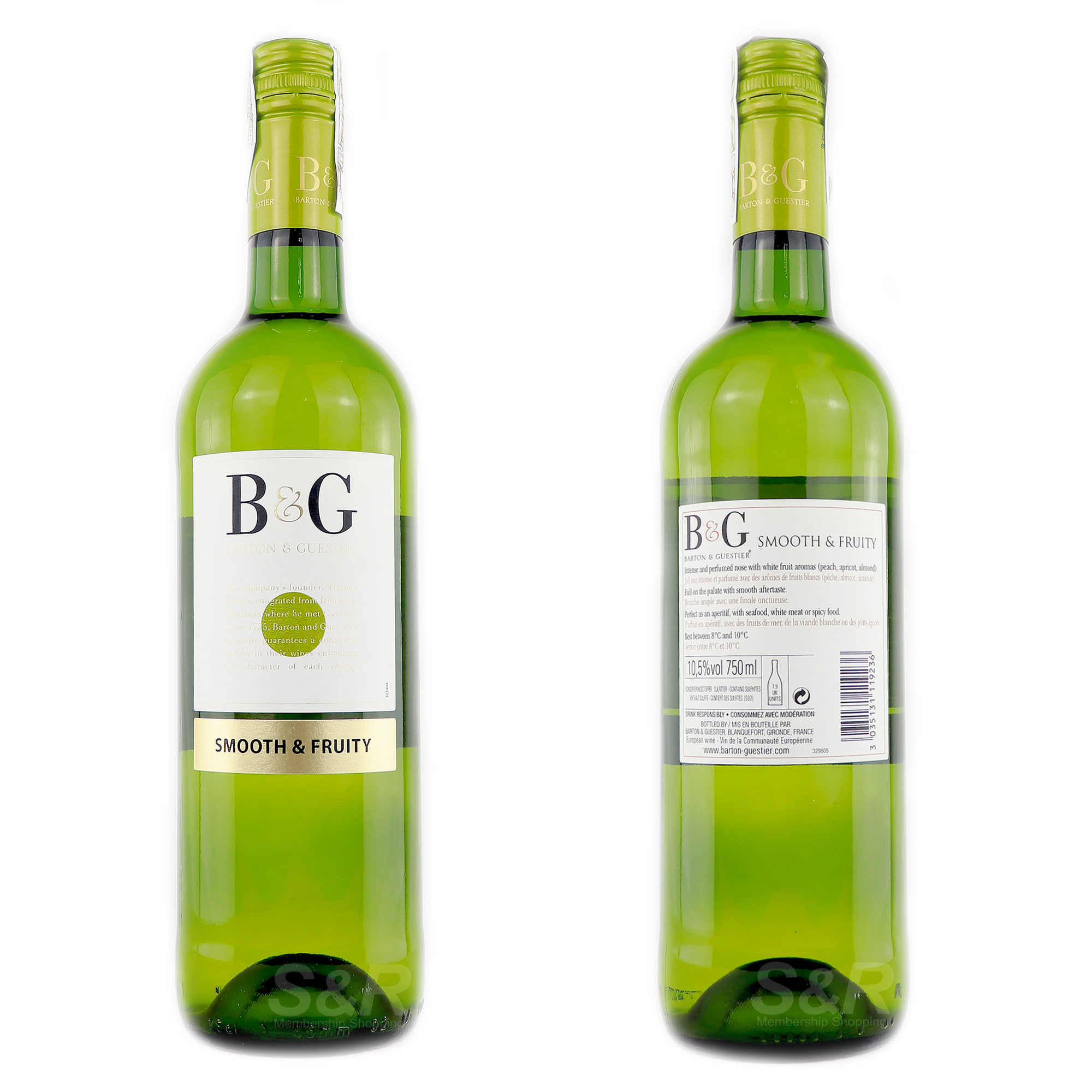 B&G White Wine Sauvignon Blanc