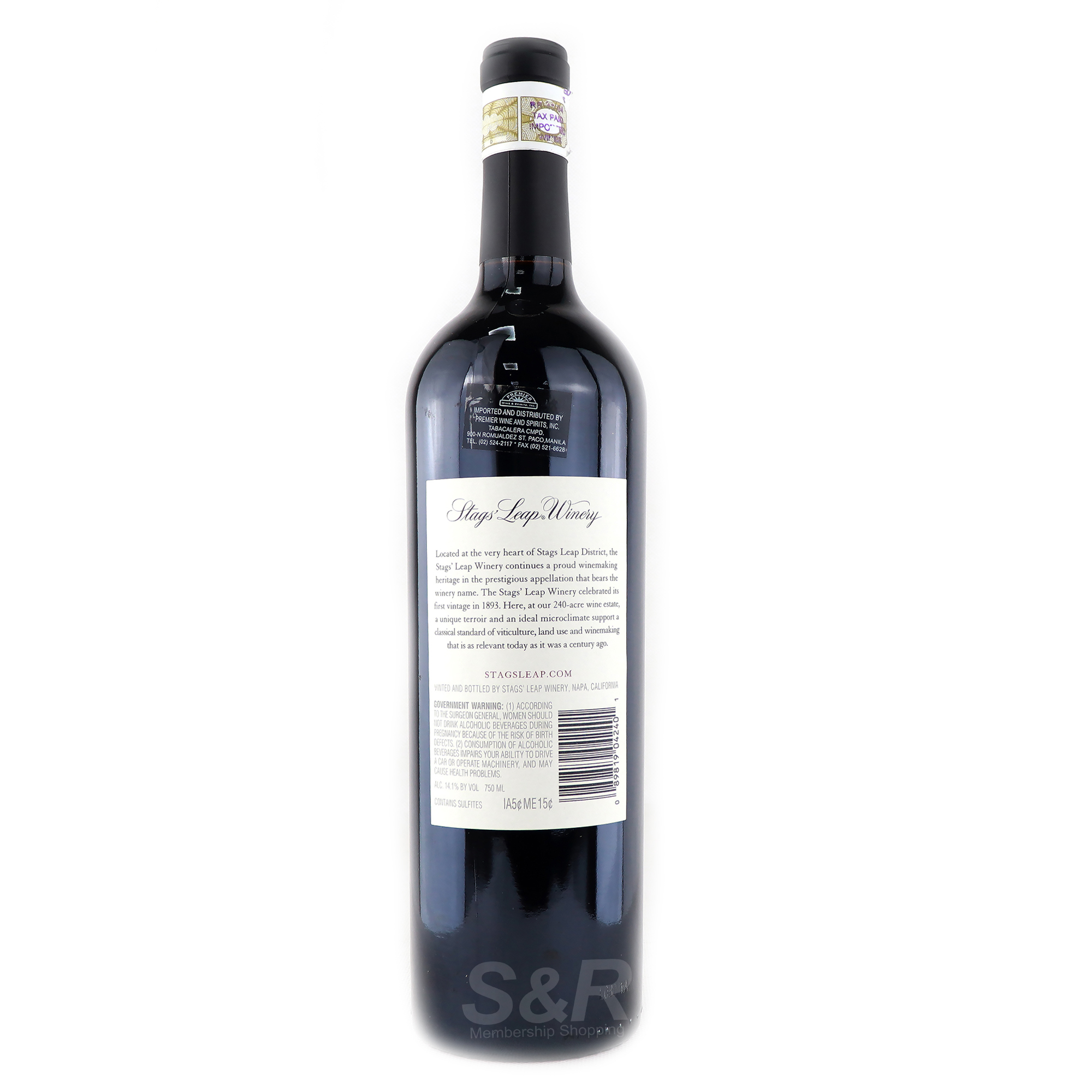 stag's leap Cabernet Sauvignon