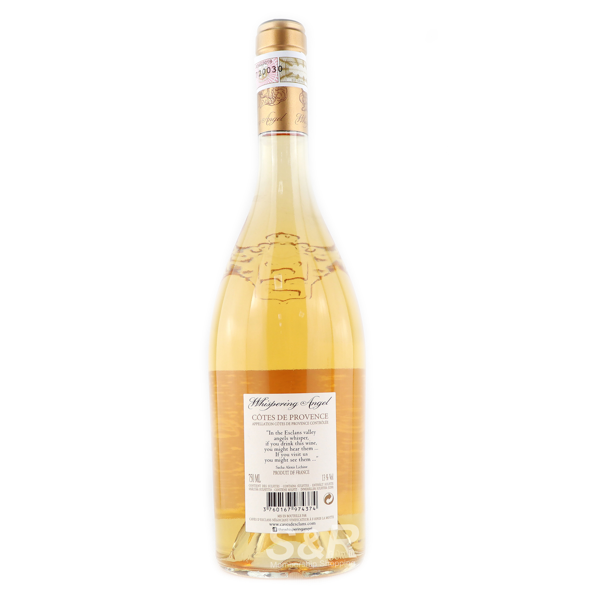Chateu D'Esclans Whispering Angel Rose Wine 750mL