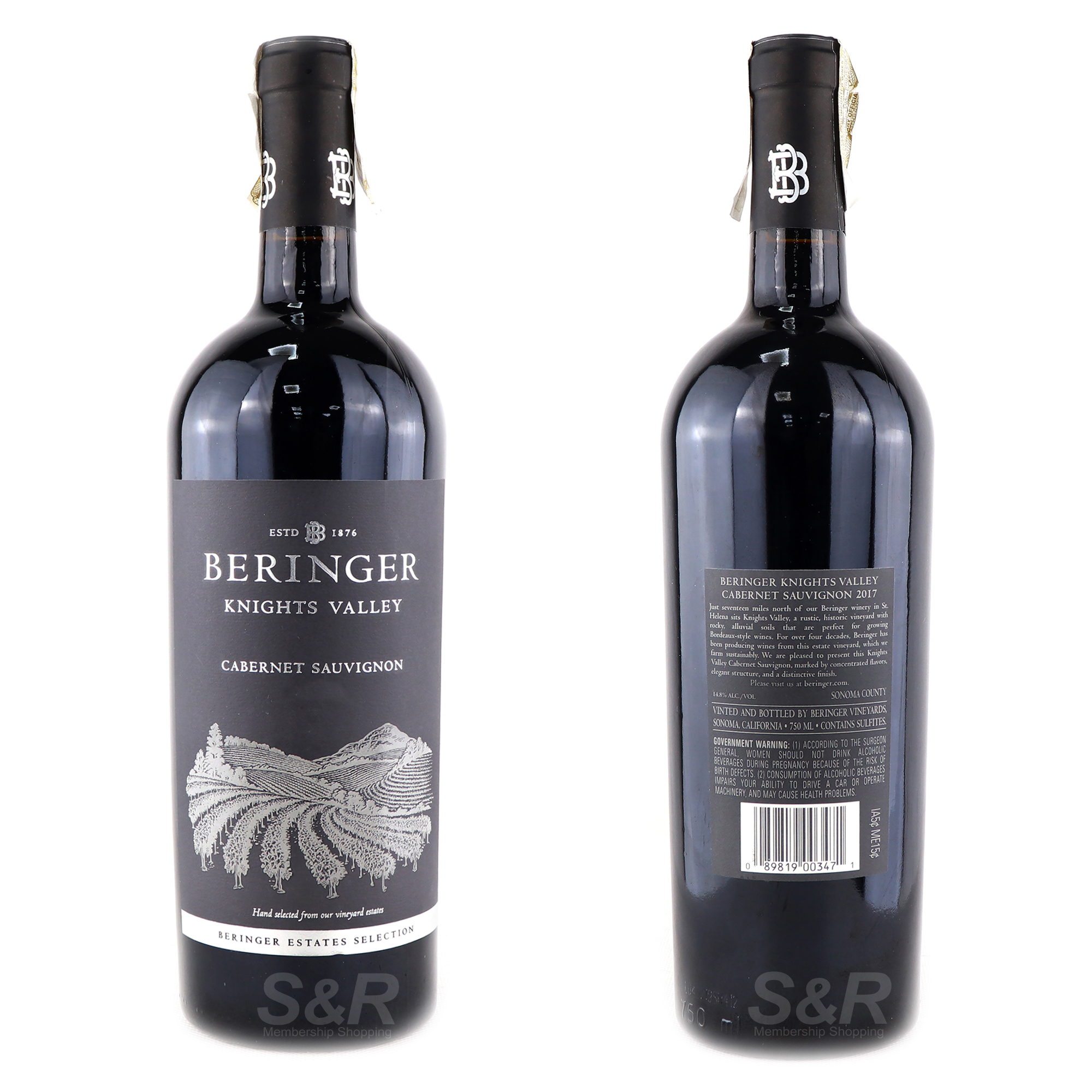 Beringer Knights Valley Sauvignon 750mL Beringer Knights Valley Sauvignon 750mL