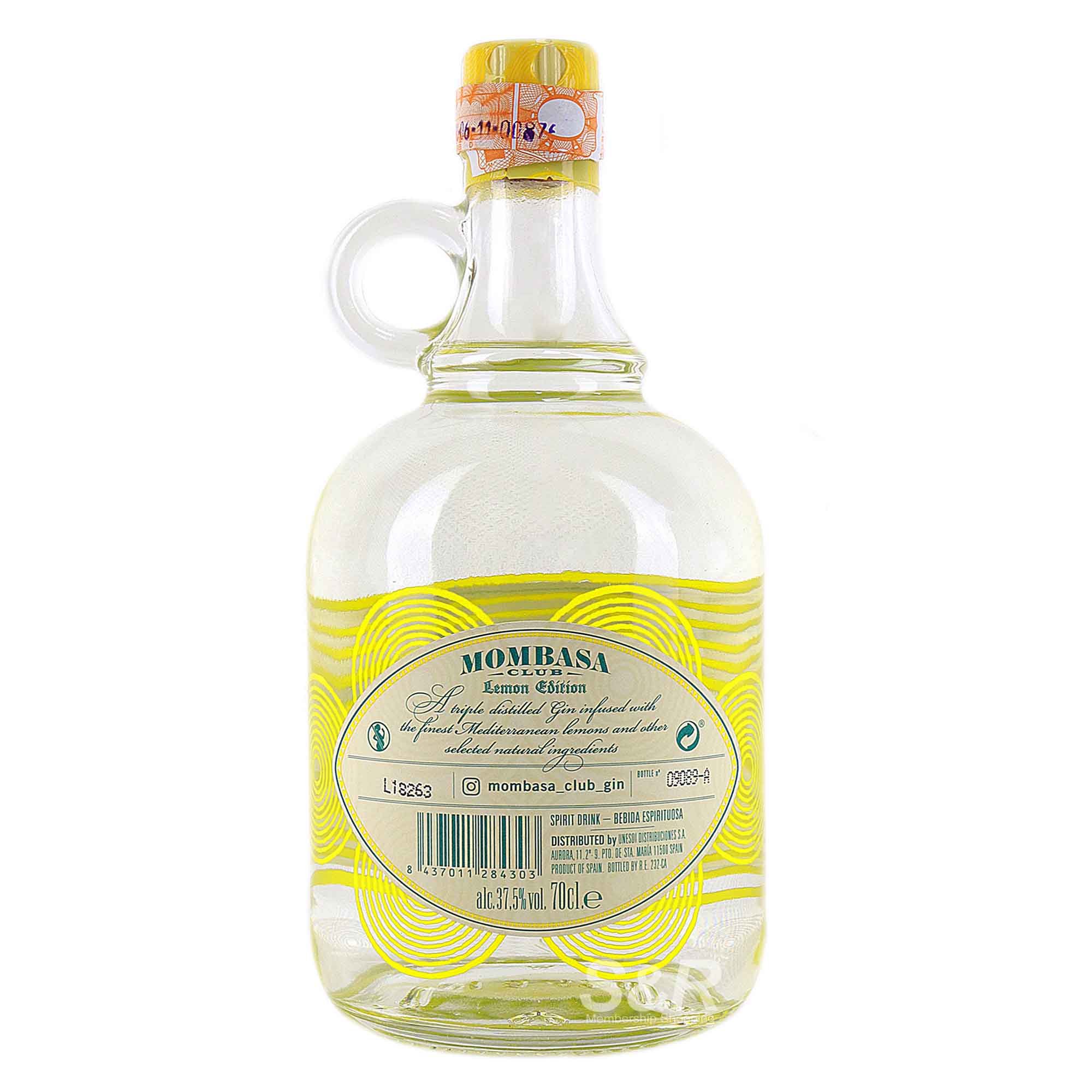 Mombasa Club Lemon Gin Edition