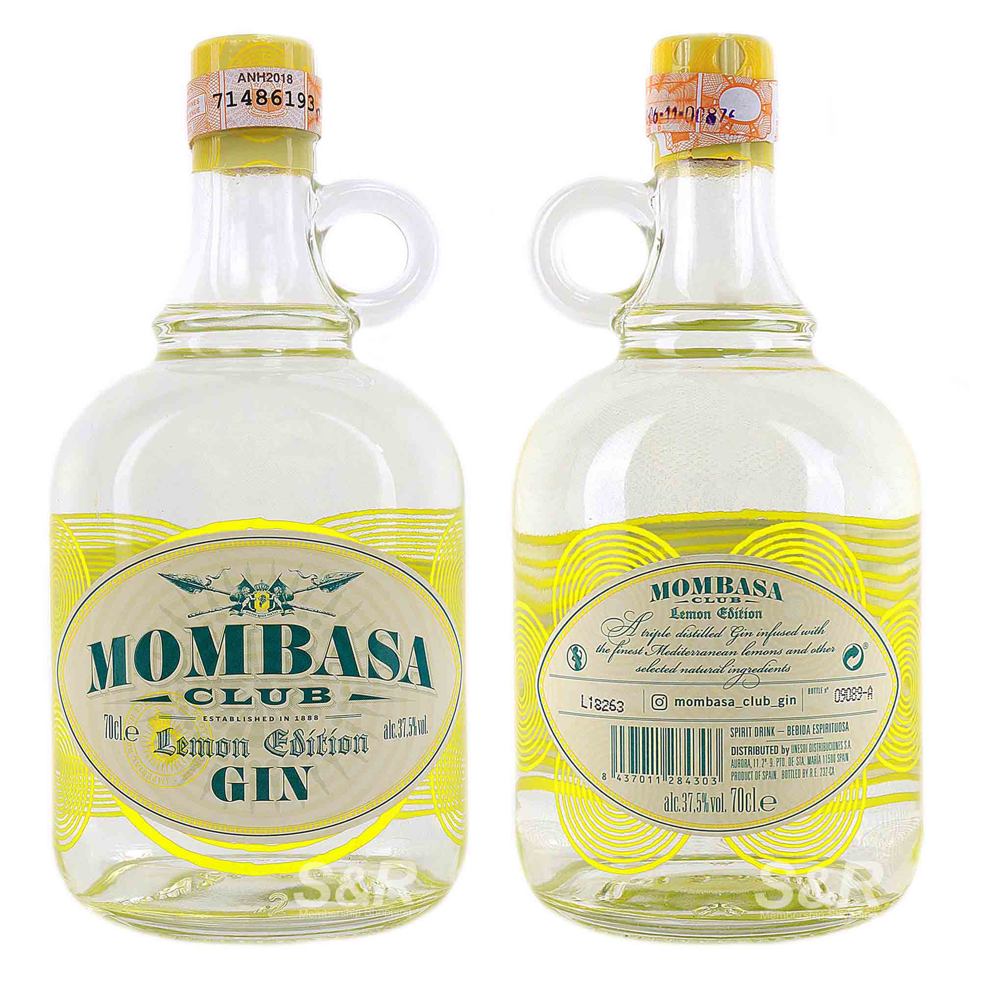 Mombasa Club Lemon Gin Edition
