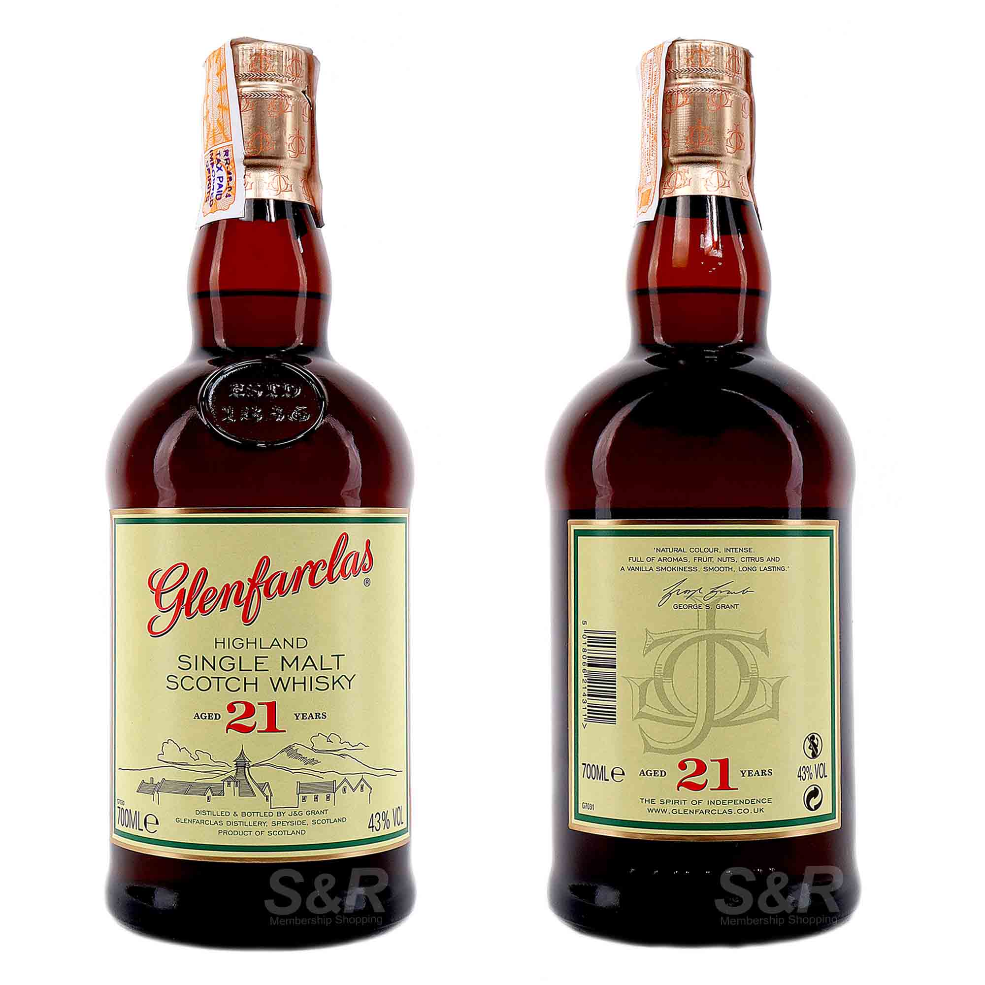 Glenfarclas Highland 21 YO Single Malt