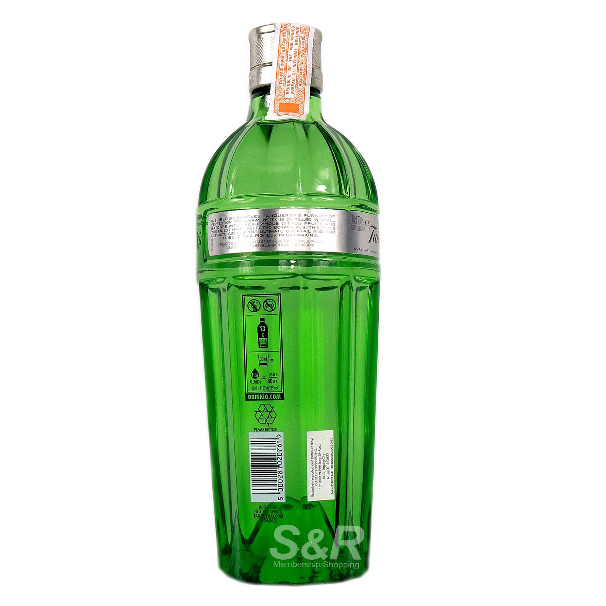 Tanqueray Tanqueray No. Ten