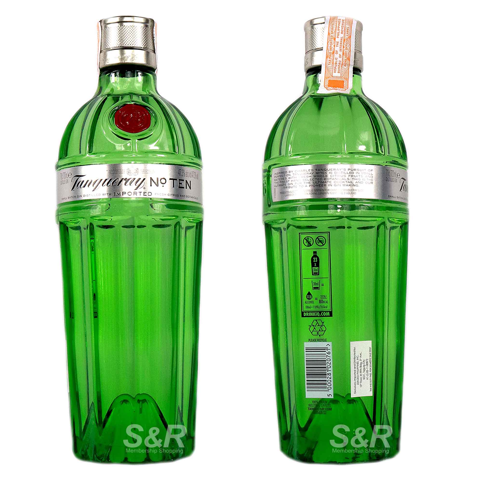 Tanqueray Tanqueray No. Ten