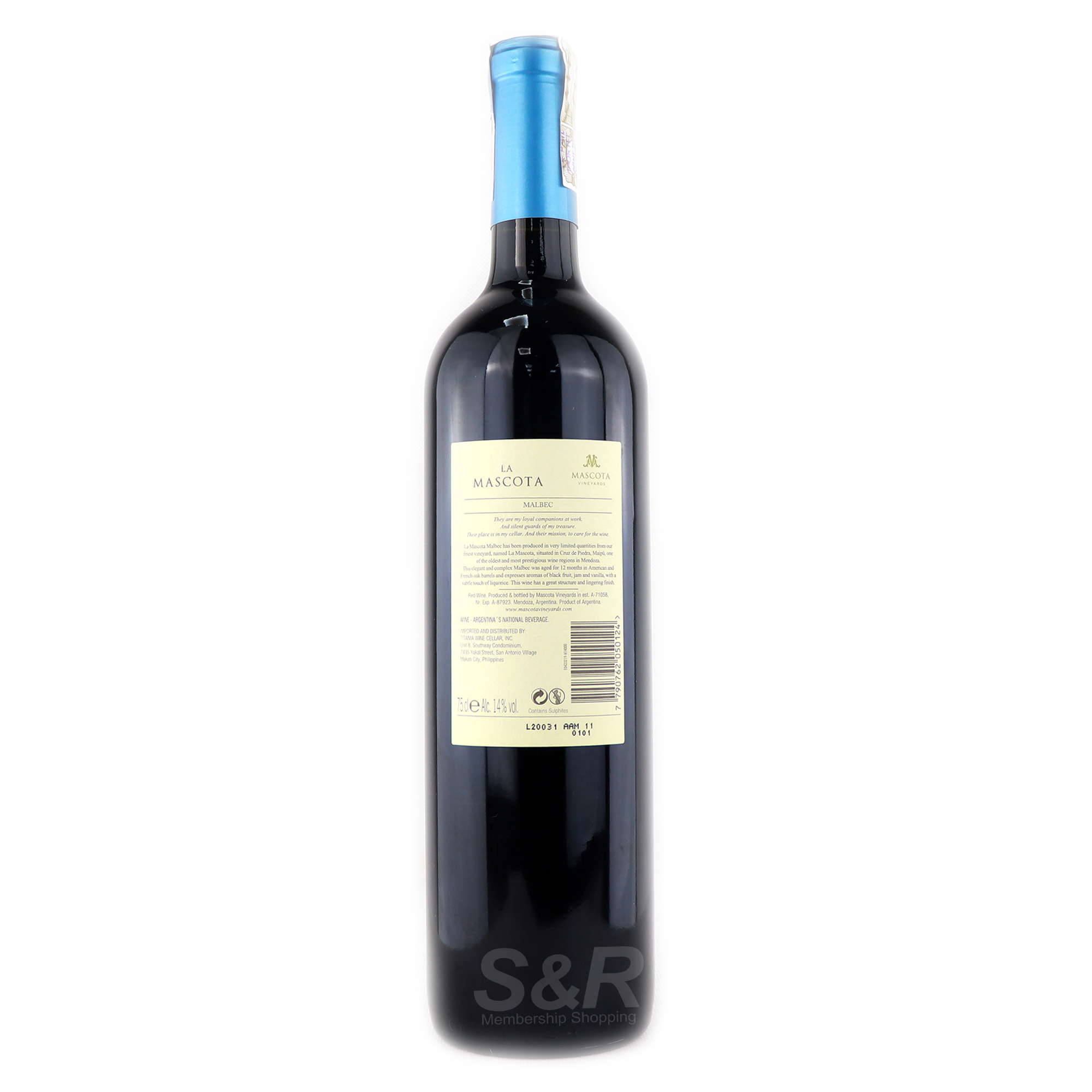 La Mascota Malbec Wine
