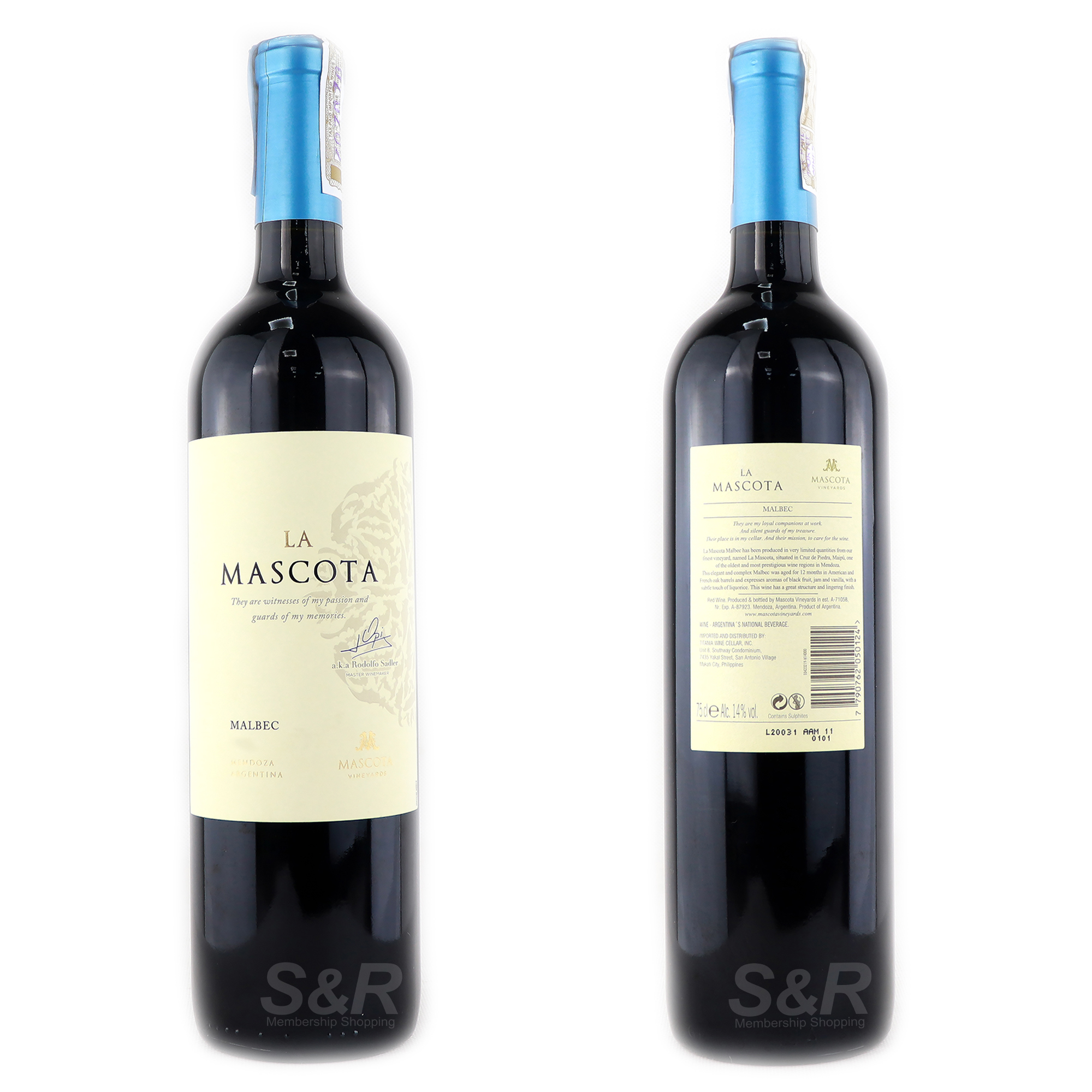 La Mascota Malbec Wine