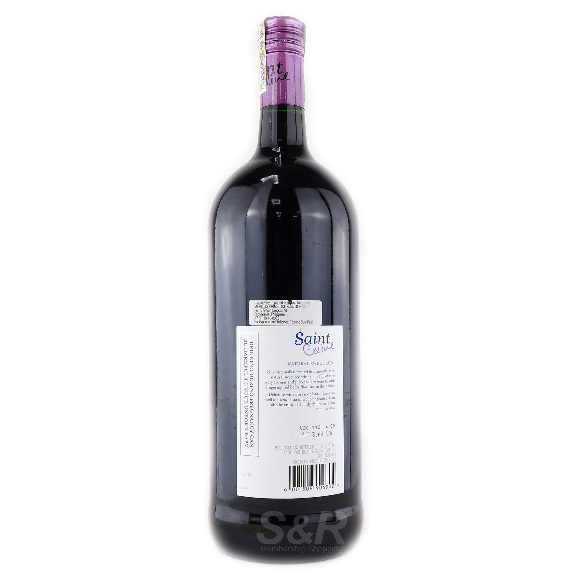 Saint Celine Natural Sweet Red Wine