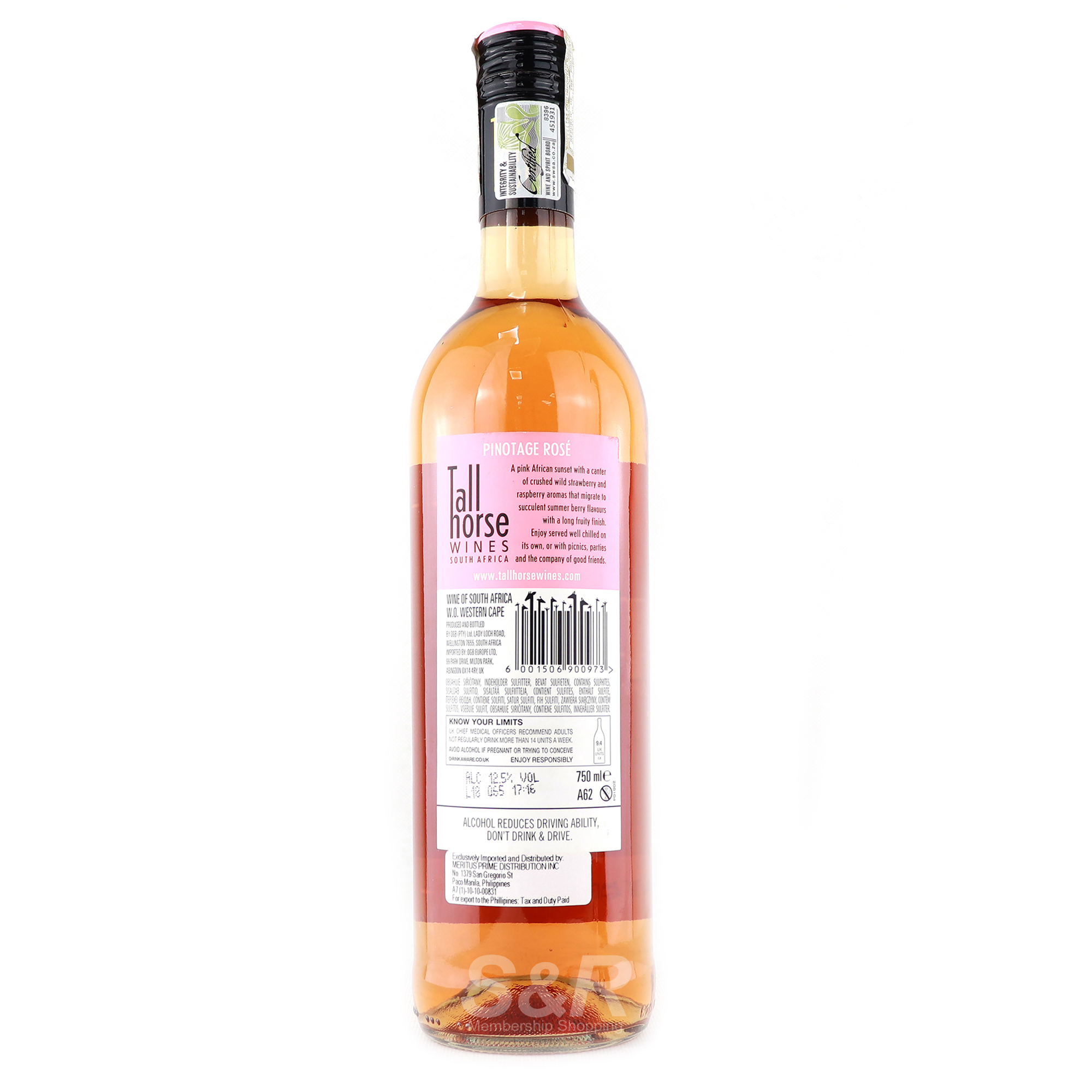 Tall Horse Pinotage Rose