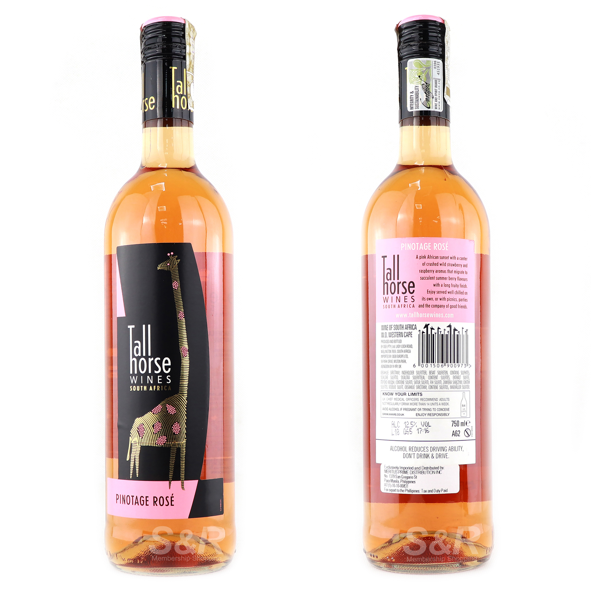 Tall Horse Pinotage Rose