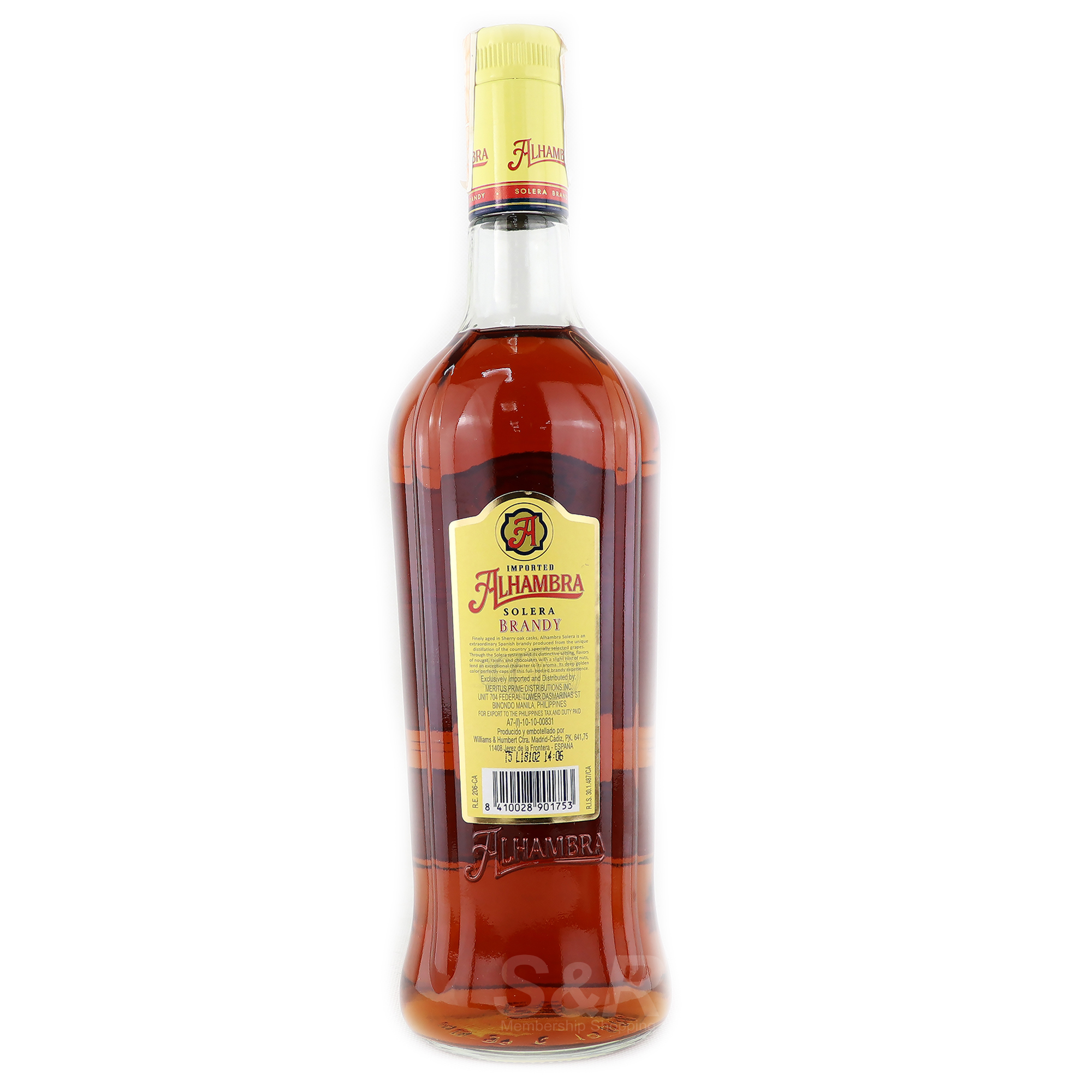 Alhambra Solera Brandy 1L