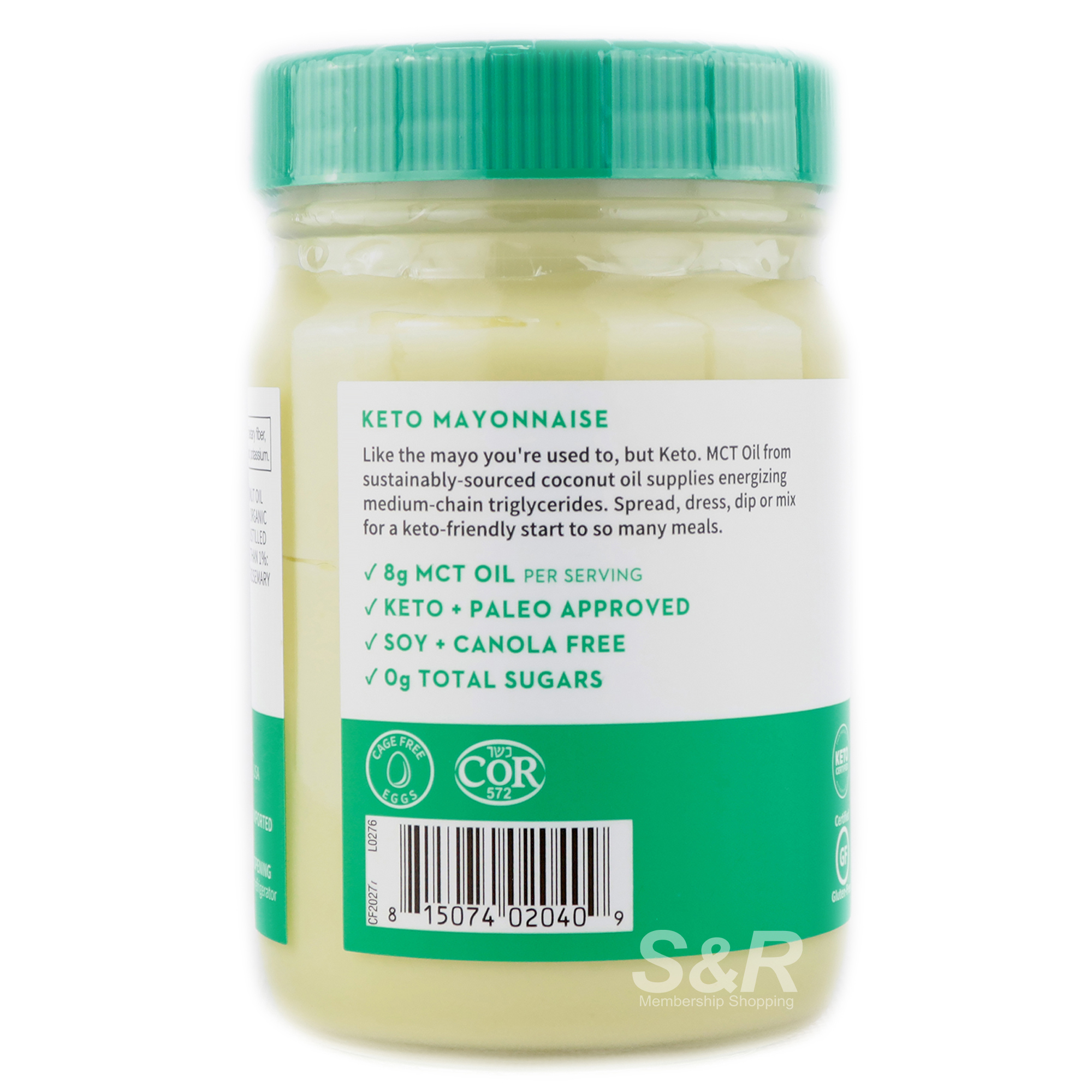 Chosen Foods Traditional Keto Mayonnaise 355mL