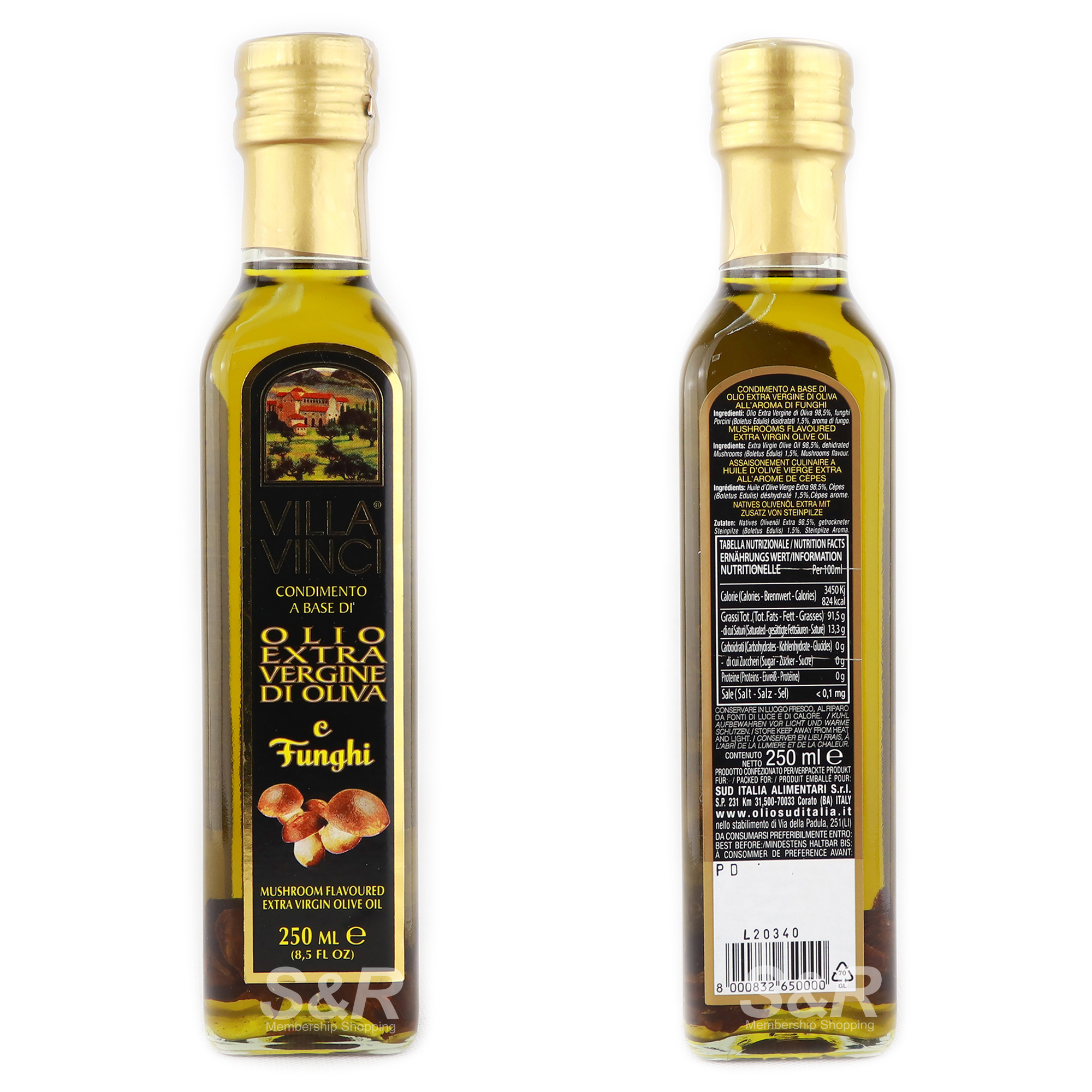 Villa Vinci Extra Virgin Olive Oil