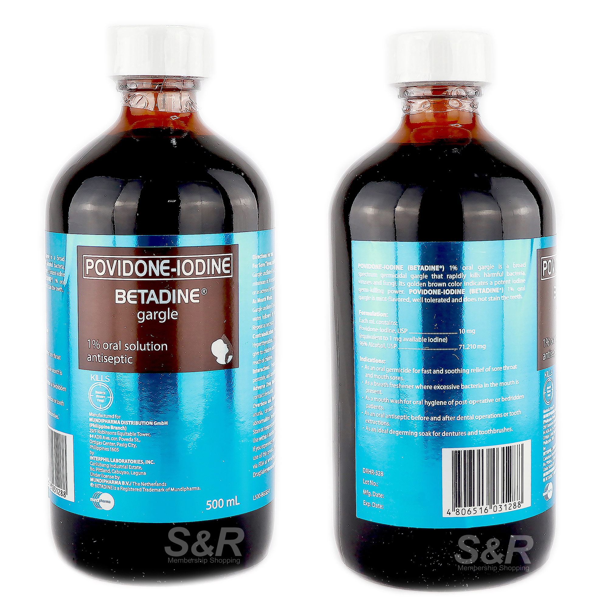 Betadine Gargle 500mL