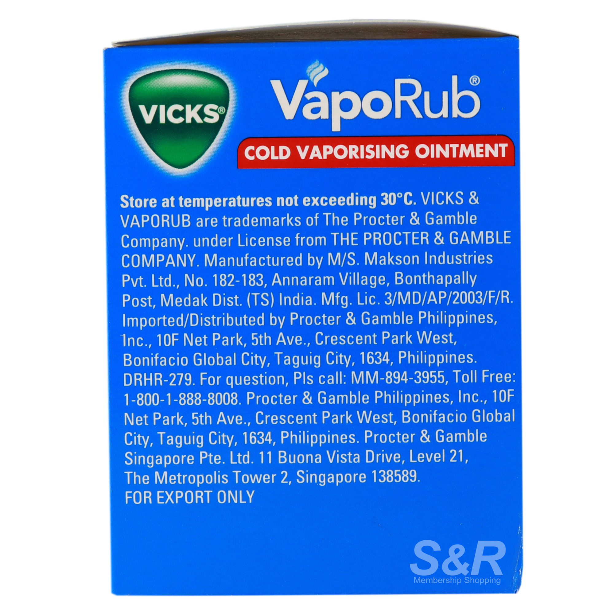 Vicks VapoRub