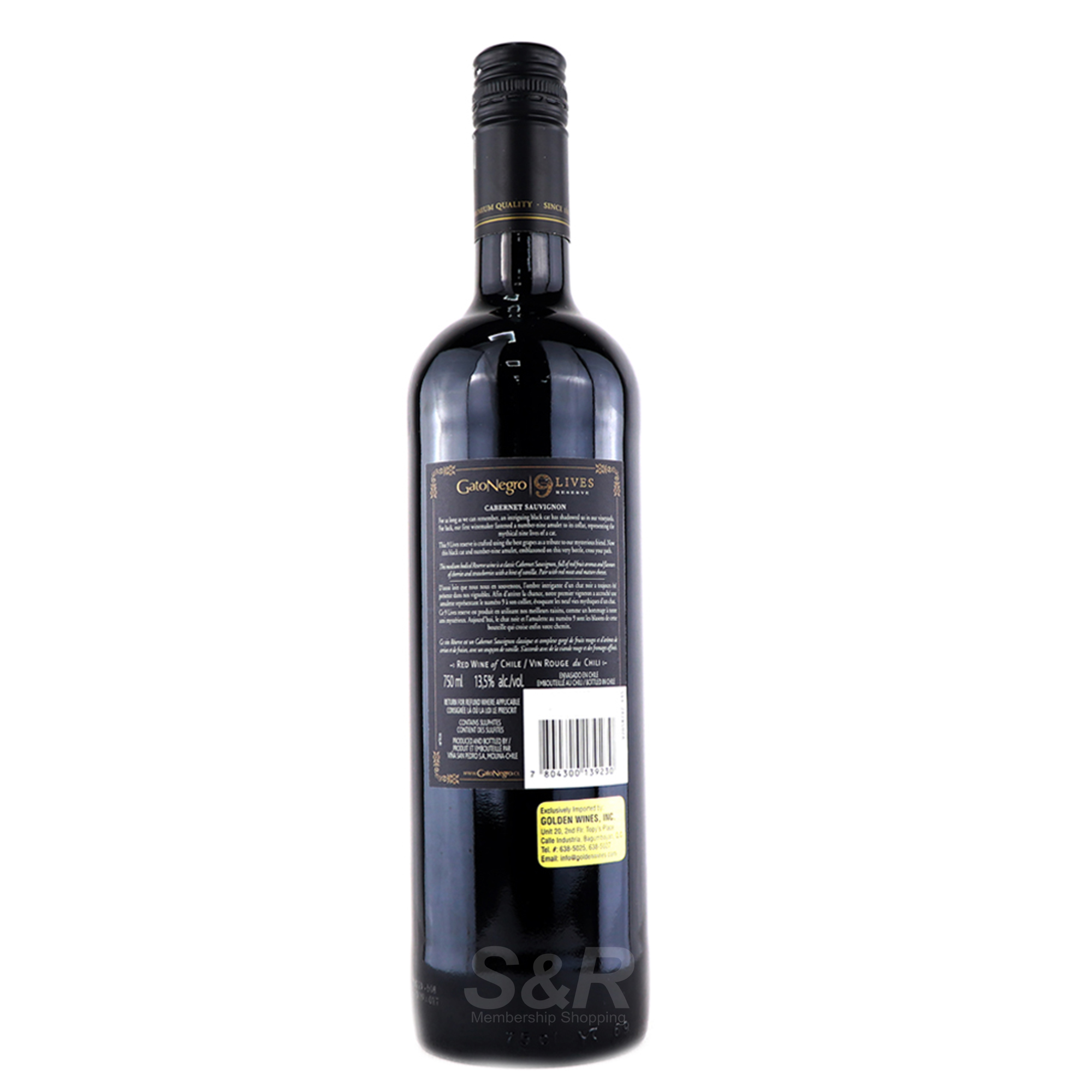 Gato Negro 9 Lives